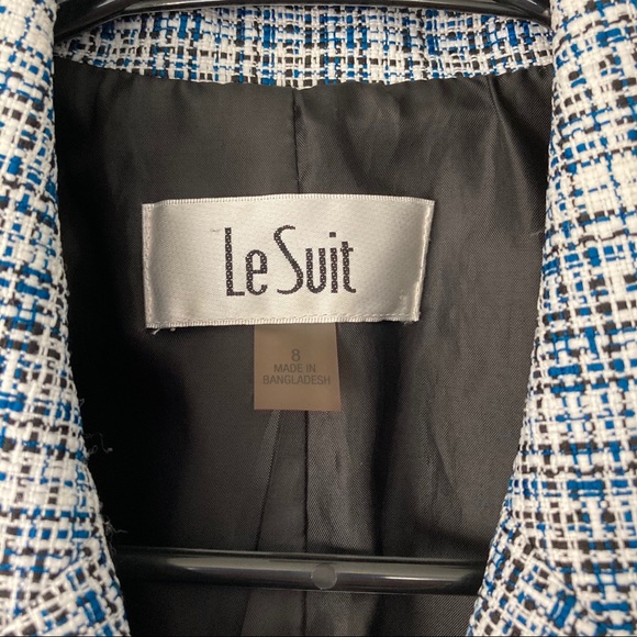 🚫SOLD🚫 Le Suit Tweed Jacket - Picture 6 of 8